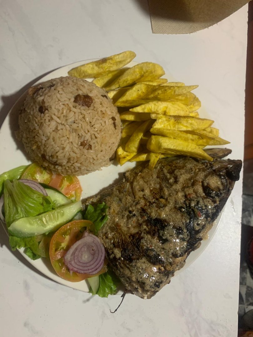 Peixe Atum grelhado